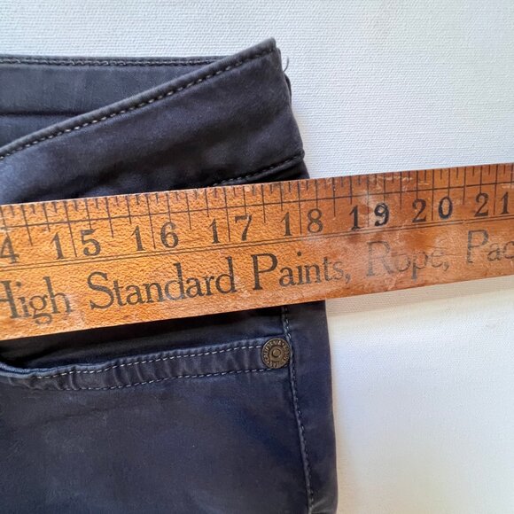 Robins Jean Vintage Womens 31 Rock N Roll Grey Jeans Cross Angel Embroidery - Picture 13 of 14